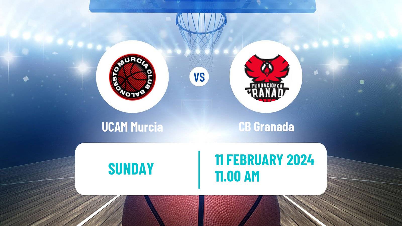 Basketball Spanish ACB League UCAM Murcia - Granada