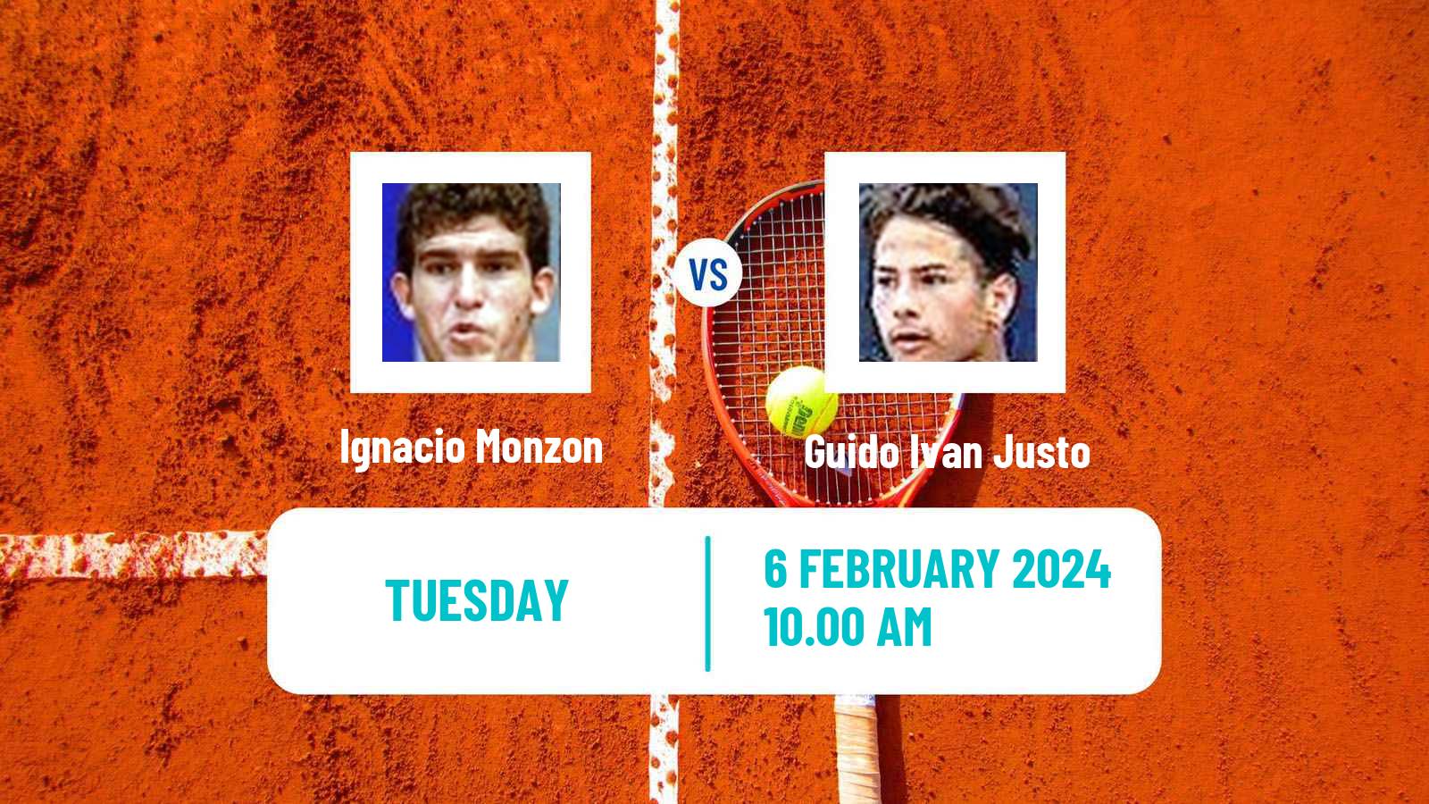 Tennis ITF M25 Punta Del Este Men Ignacio Monzon - Guido Ivan Justo
