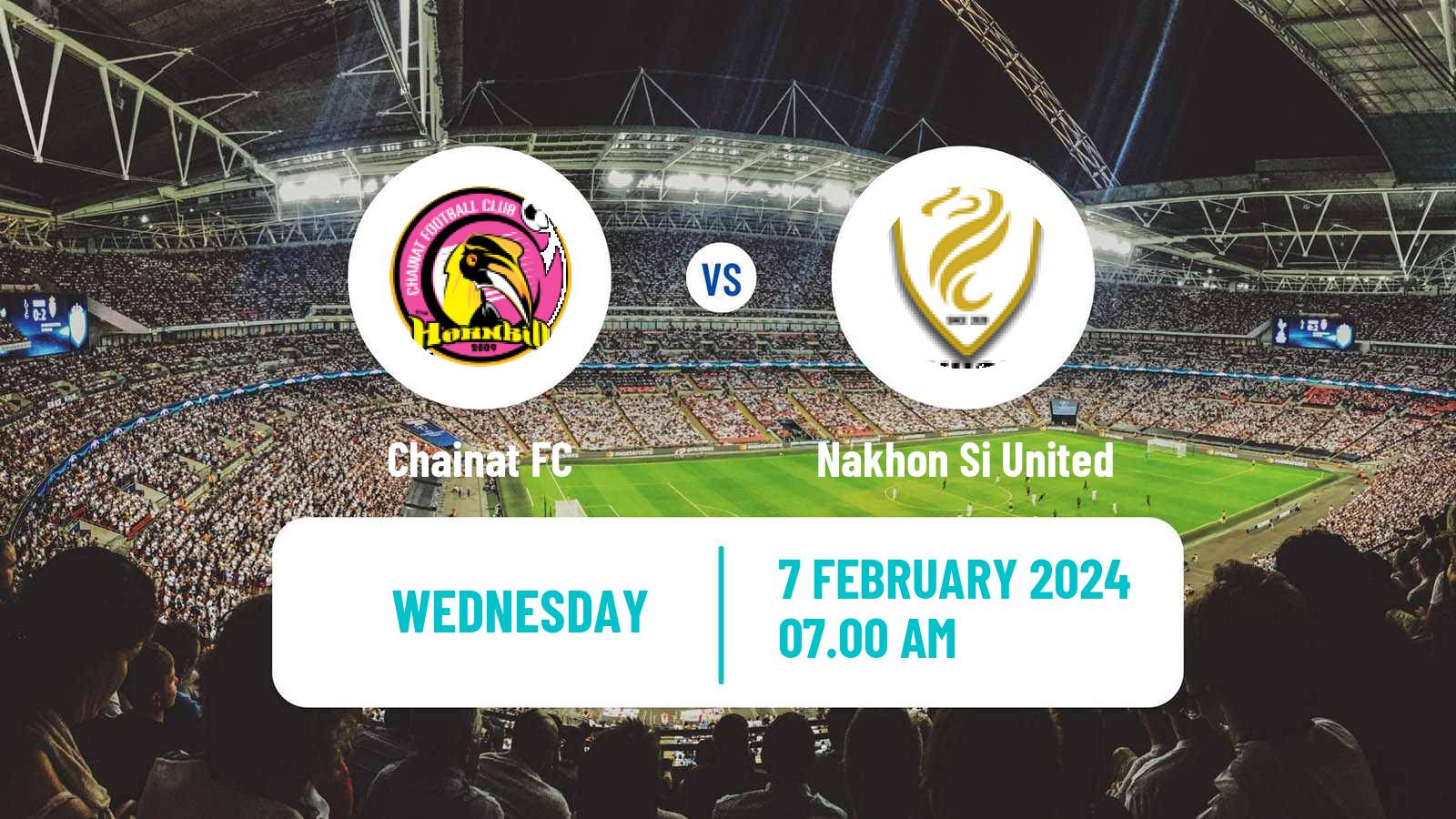 Soccer Thai League 2 Chainat - Nakhon Si United