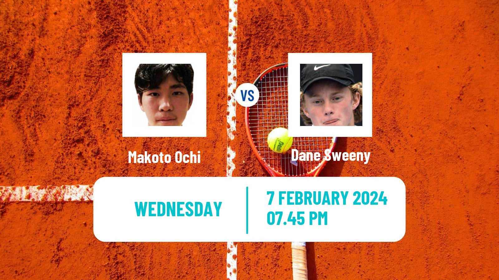 Tennis Burnie 2 Challenger Men Makoto Ochi - Dane Sweeny