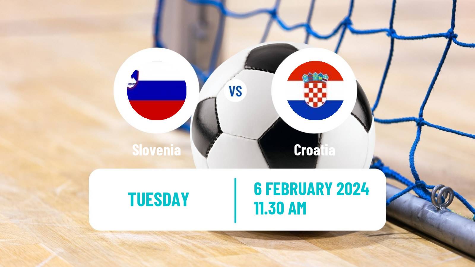 Futsal Friendly International Futsal Slovenia - Croatia