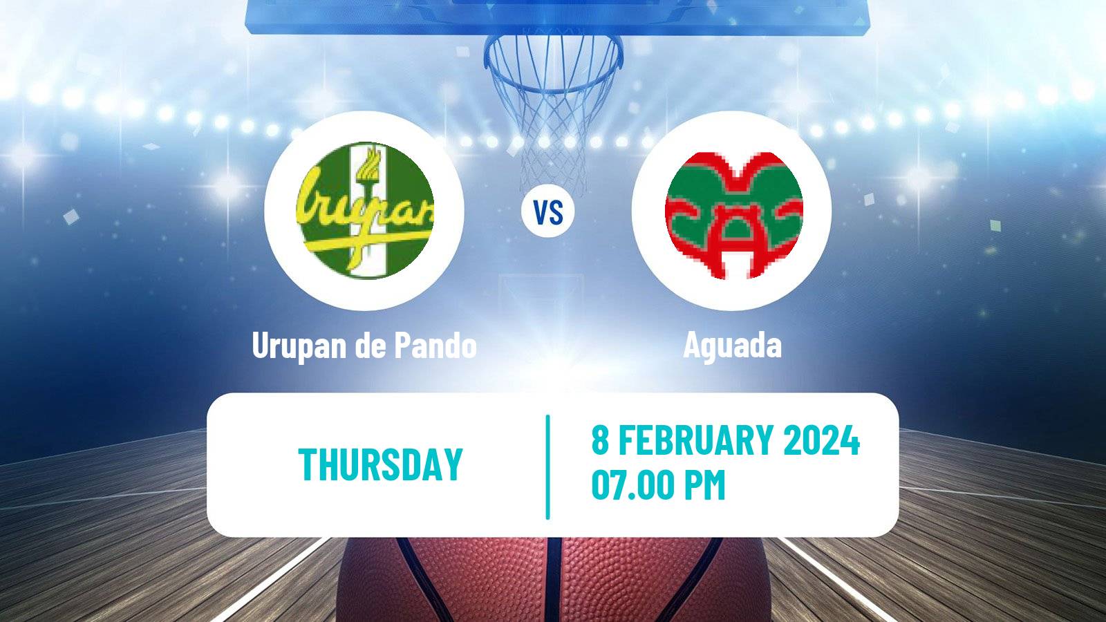 Basketball Uruguayan Liga Basketball Urupan de Pando - Aguada