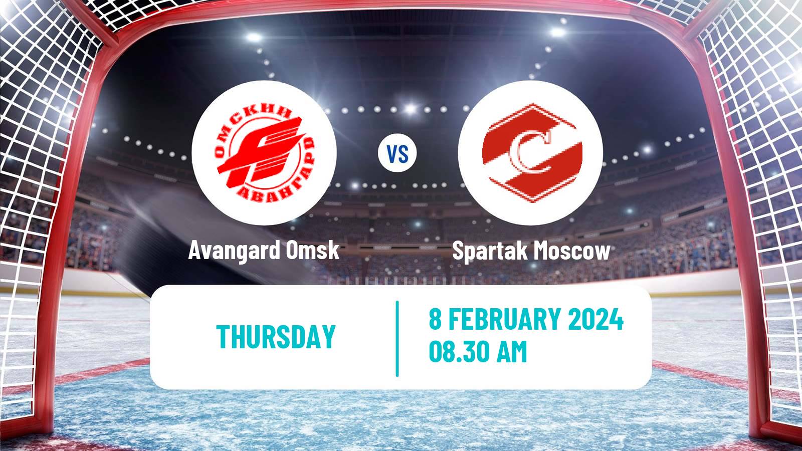 Hockey KHL Avangard Omsk - Spartak Moscow