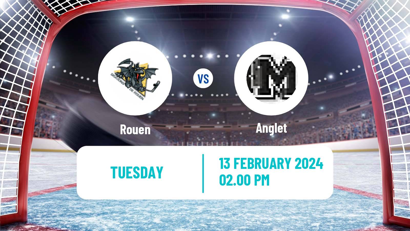 Hockey French Ligue Magnus Rouen - Anglet