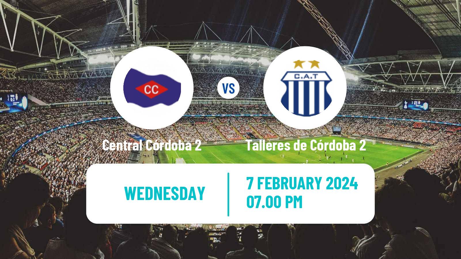 Soccer Argentinian Reserve League Central Córdoba 2 - Talleres de Córdoba 2