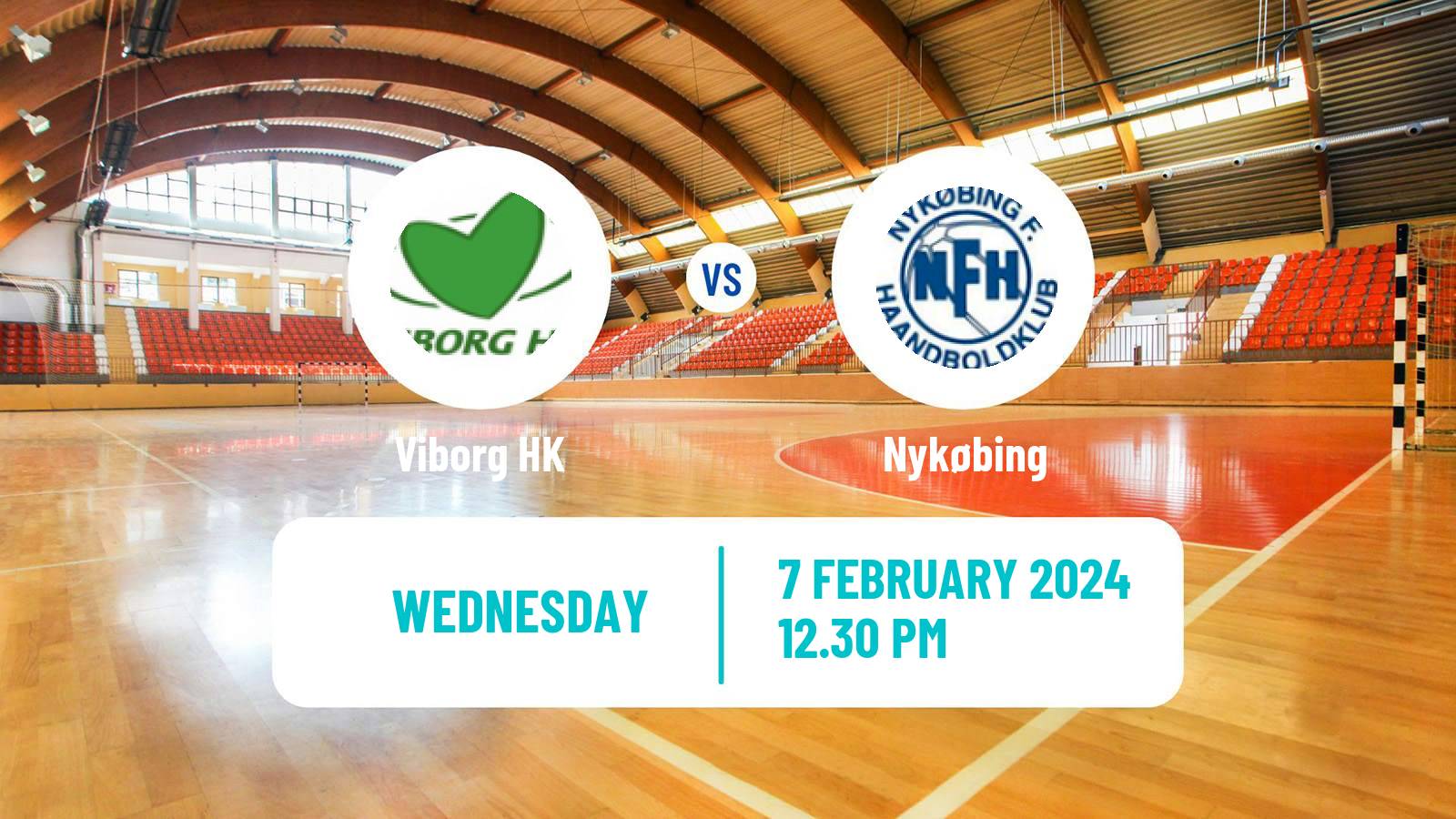 Handball Danish Handbold Ligaen Women Viborg HK - Nykøbing