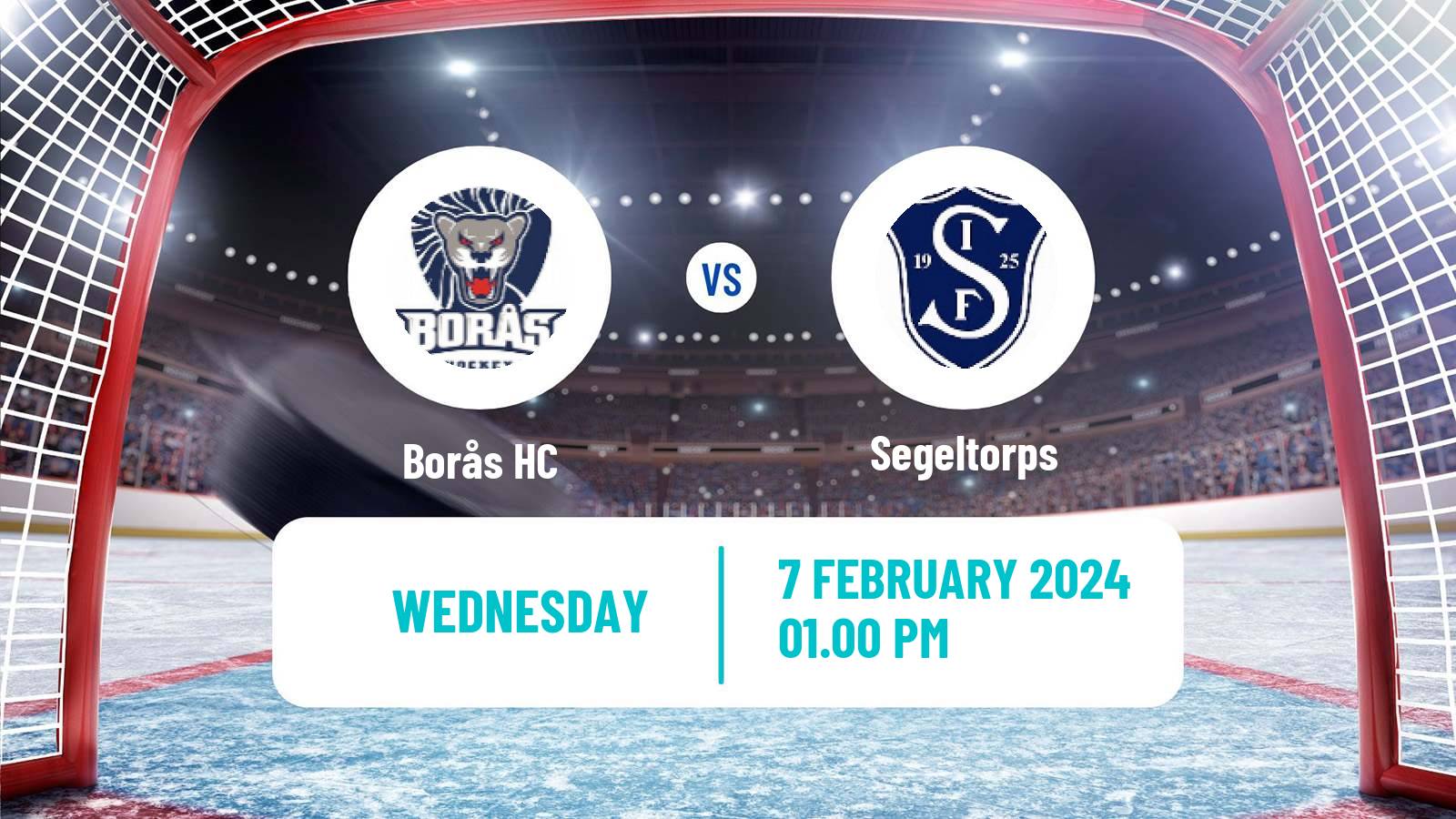Hockey Swedish HockeyEttan Sodra Var Borås - Segeltorps