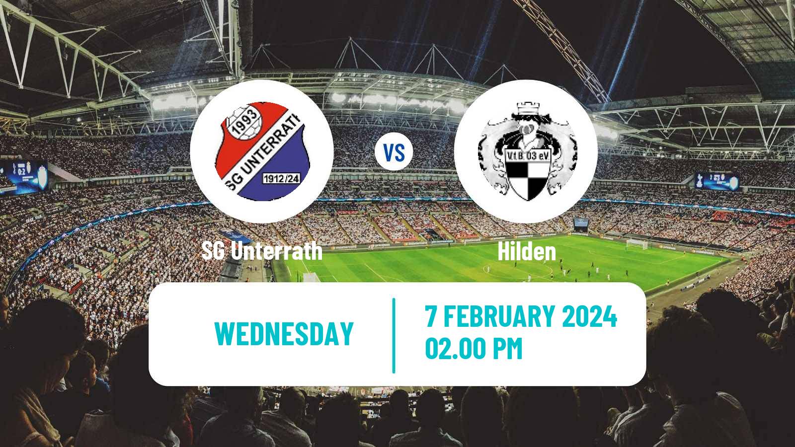 Soccer Club Friendly Unterrath - Hilden