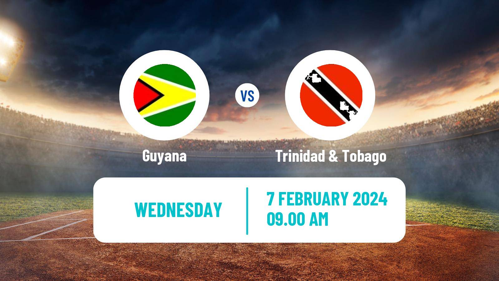 Cricket West Indies Championship Cricket Guyana - Trinidad & Tobago