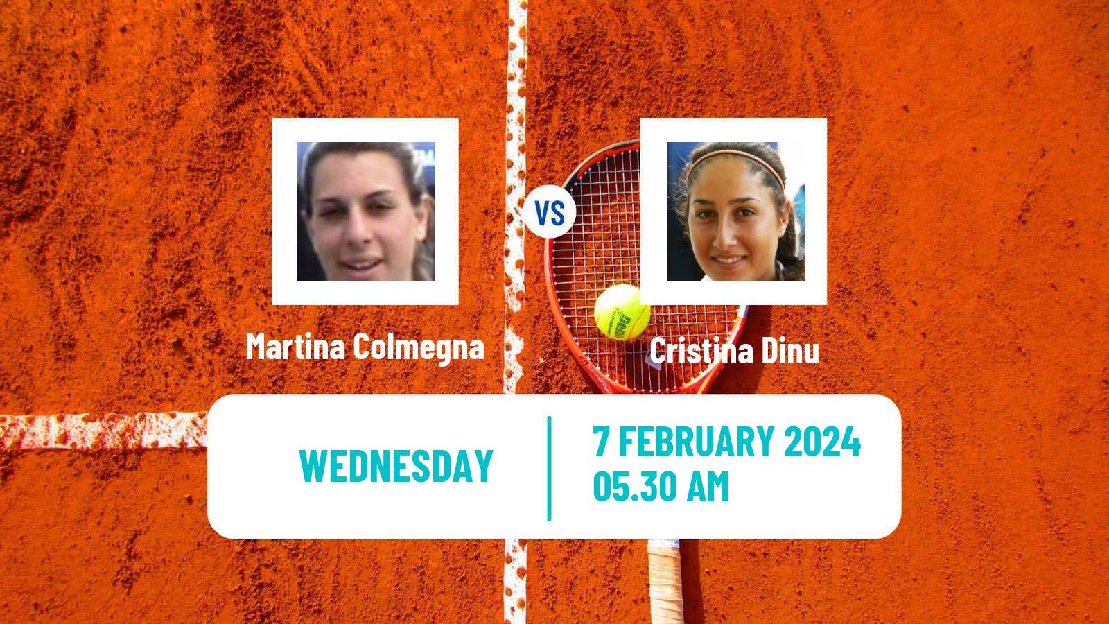 Tennis ITF W35 Antalya 2 Women Martina Colmegna - Cristina Dinu