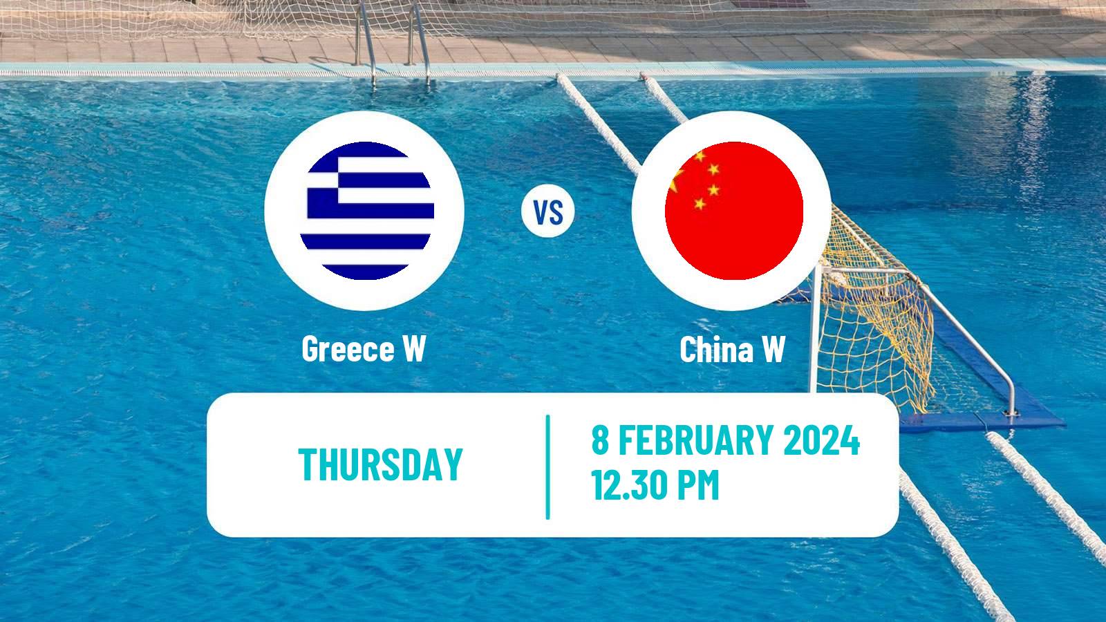 Water polo World Championship Water Polo Women Greece W - China W