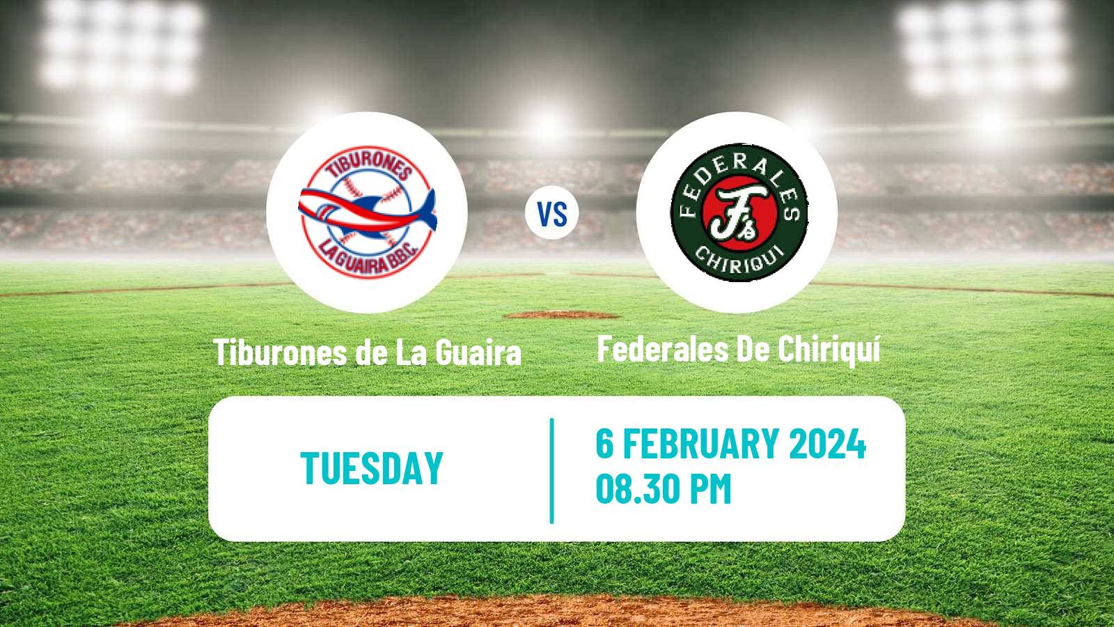 Baseball Baseball Caribbean Series Tiburones de La Guaira - Federales De Chiriquí