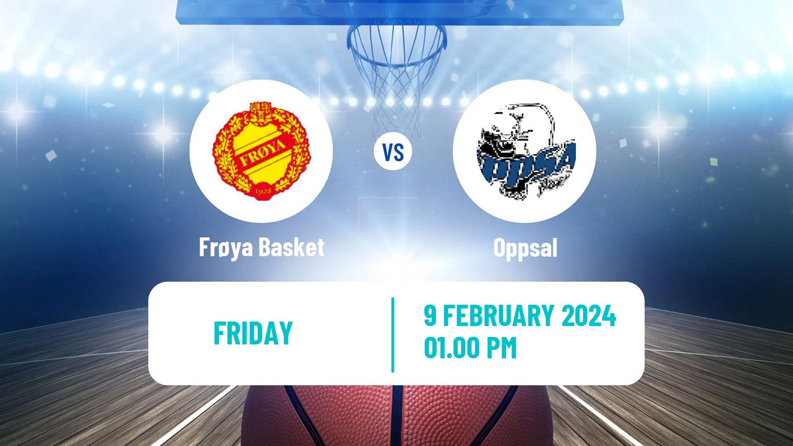 Basketball Norwegian BLNO Frøya Basket - Oppsal