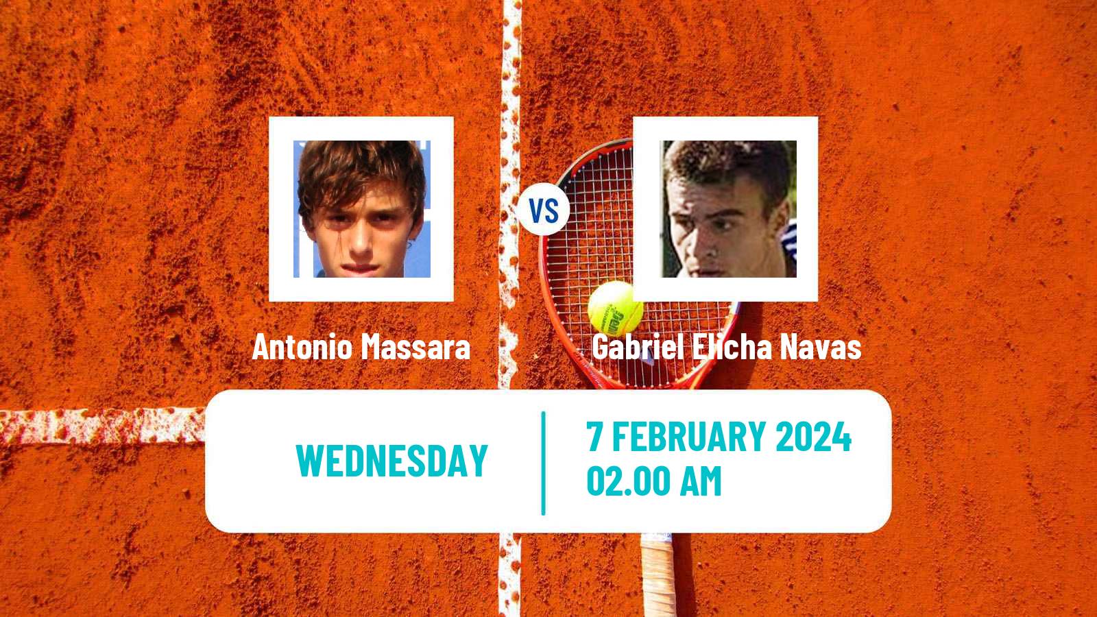 Tennis ITF M25 Antalya 2 Men Antonio Massara - Gabriel Elicha Navas