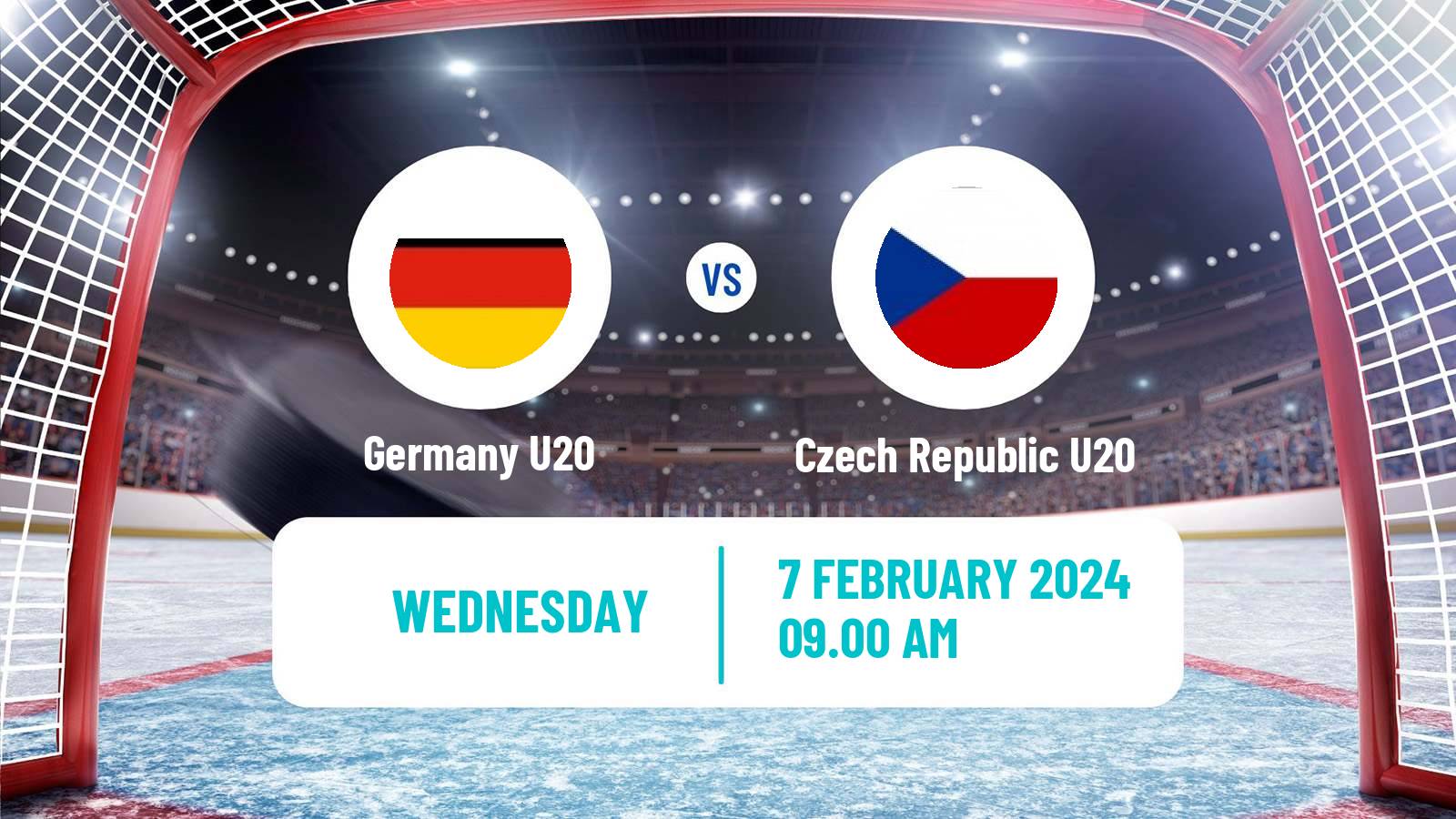 Hockey Friendly International Ice Hockey Germany U20 - Czech Republic U20