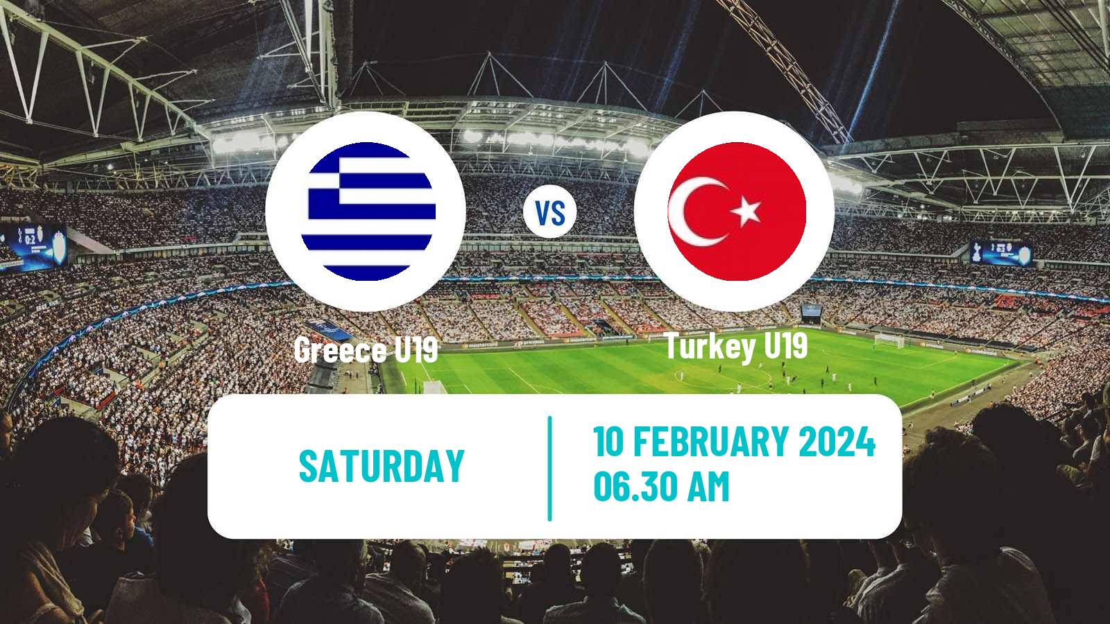 Soccer Friendly Greece U19 - Turkey U19