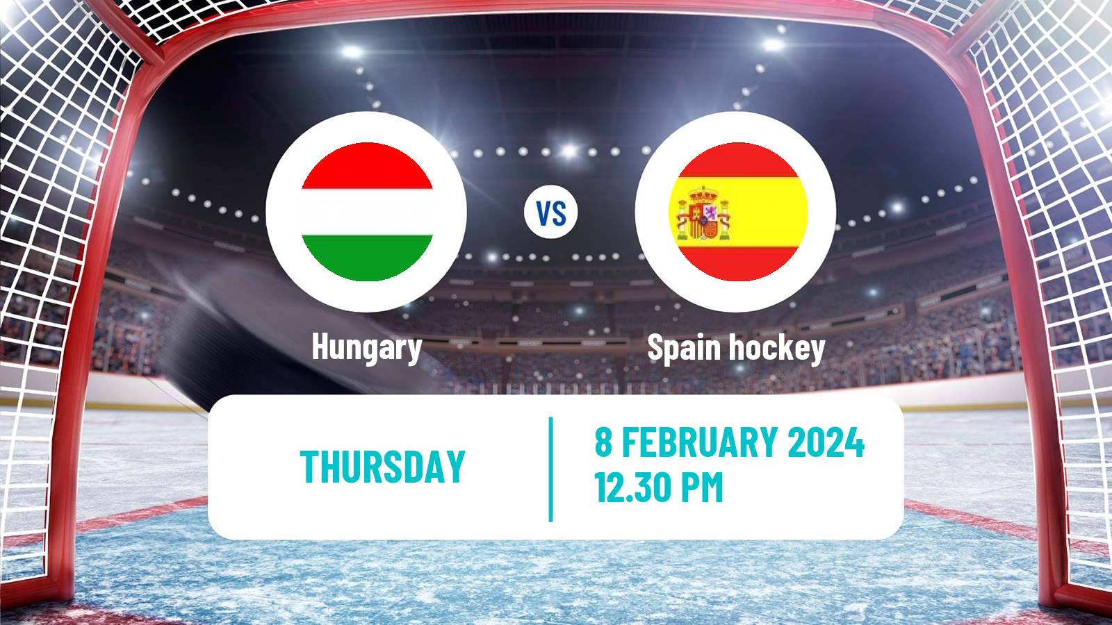 Hockey Winter Olympic Games - Ice Hockey Hungary - Spain