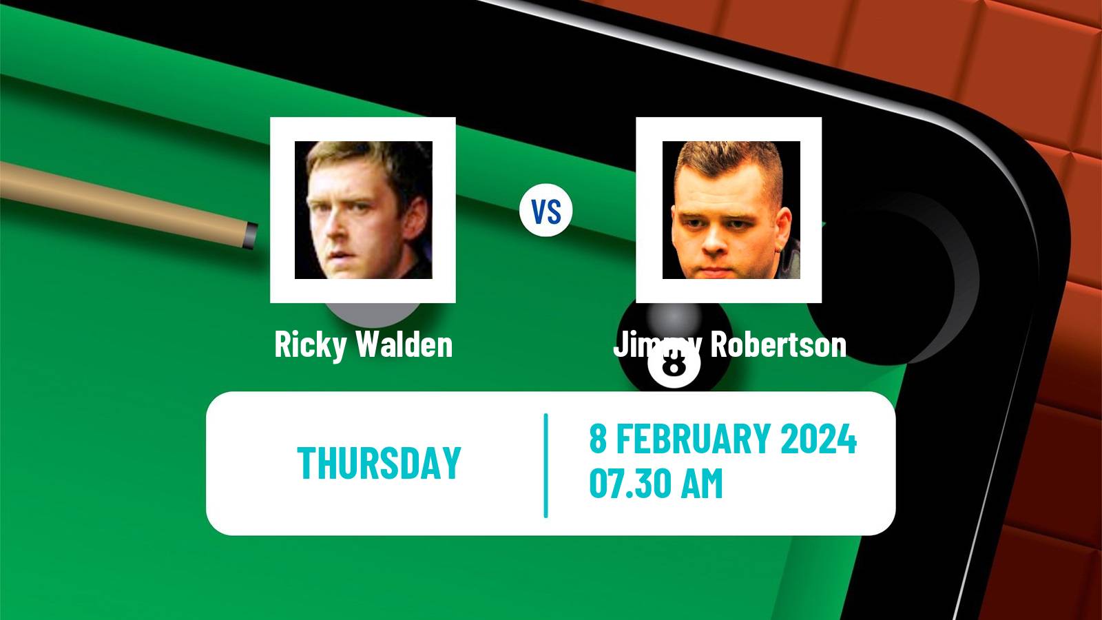 Snooker Championship League Ricky Walden - Jimmy Robertson