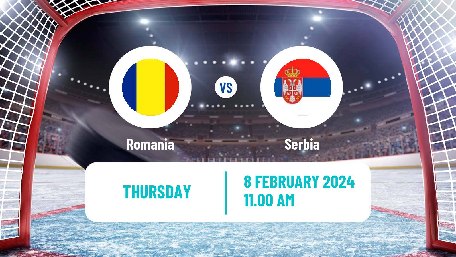 Hockey Winter Olympic Games - Ice Hockey Romania - Serbia