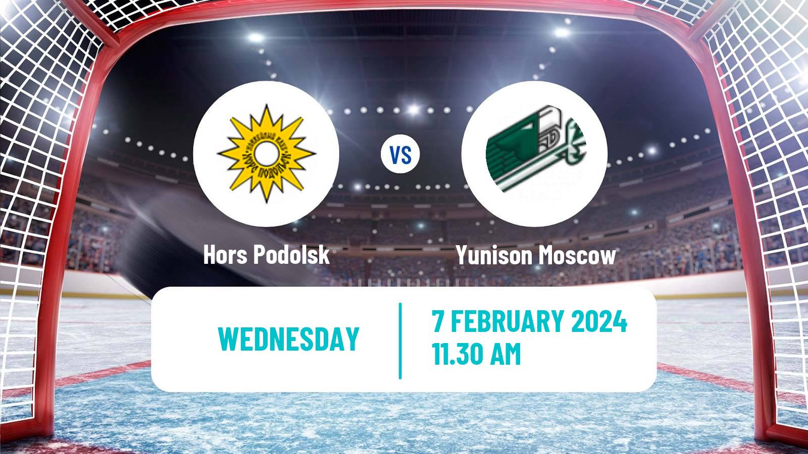 Hockey NMHL Hors Podolsk - Yunison Moscow