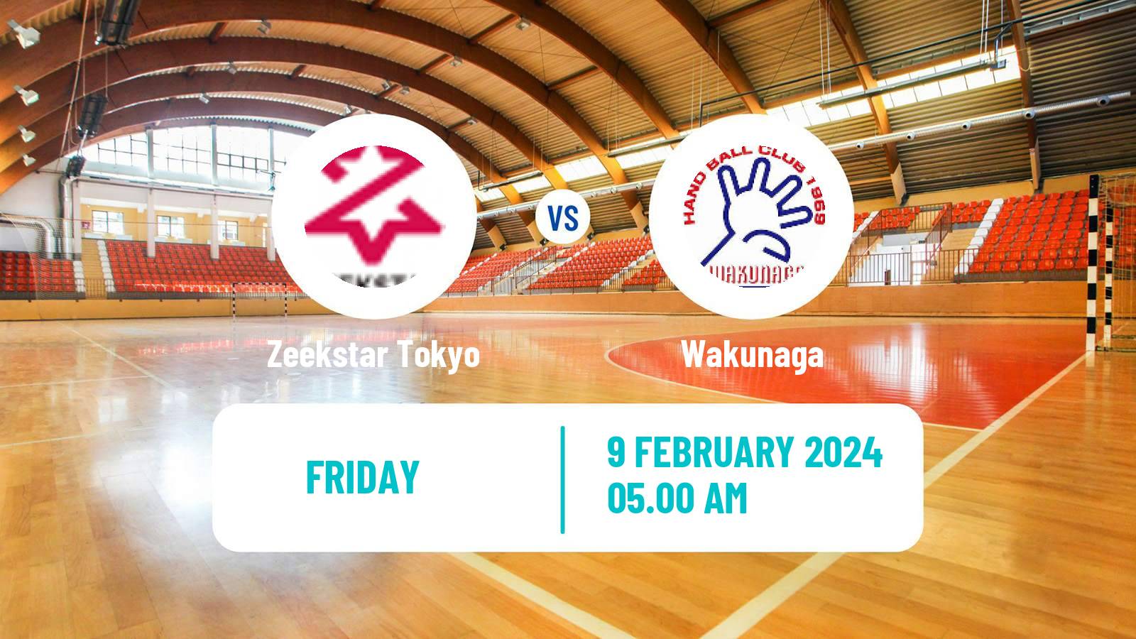 Handball Japan JHL Handball Zeekstar Tokyo - Wakunaga