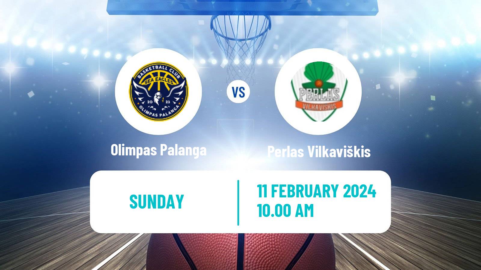 Basketball Lietuvos NKL Olimpas Palanga - Perlas Vilkaviškis