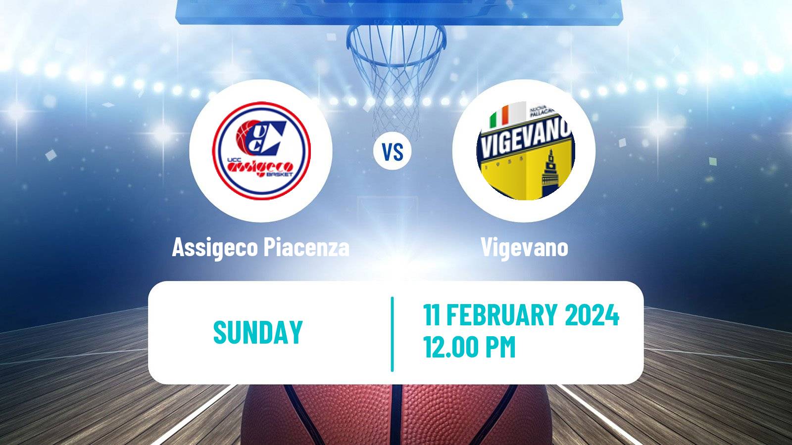 Basketball Italian Serie A2 Basketball Assigeco Piacenza - Vigevano
