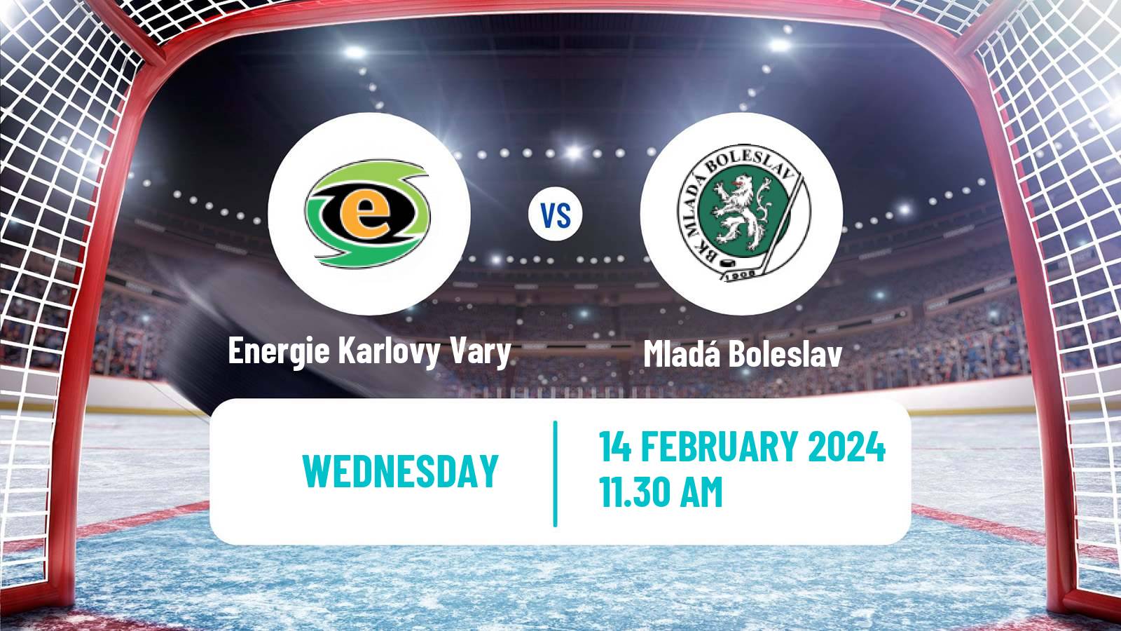 Hockey Czech Extraliga Energie Karlovy Vary - Mladá Boleslav