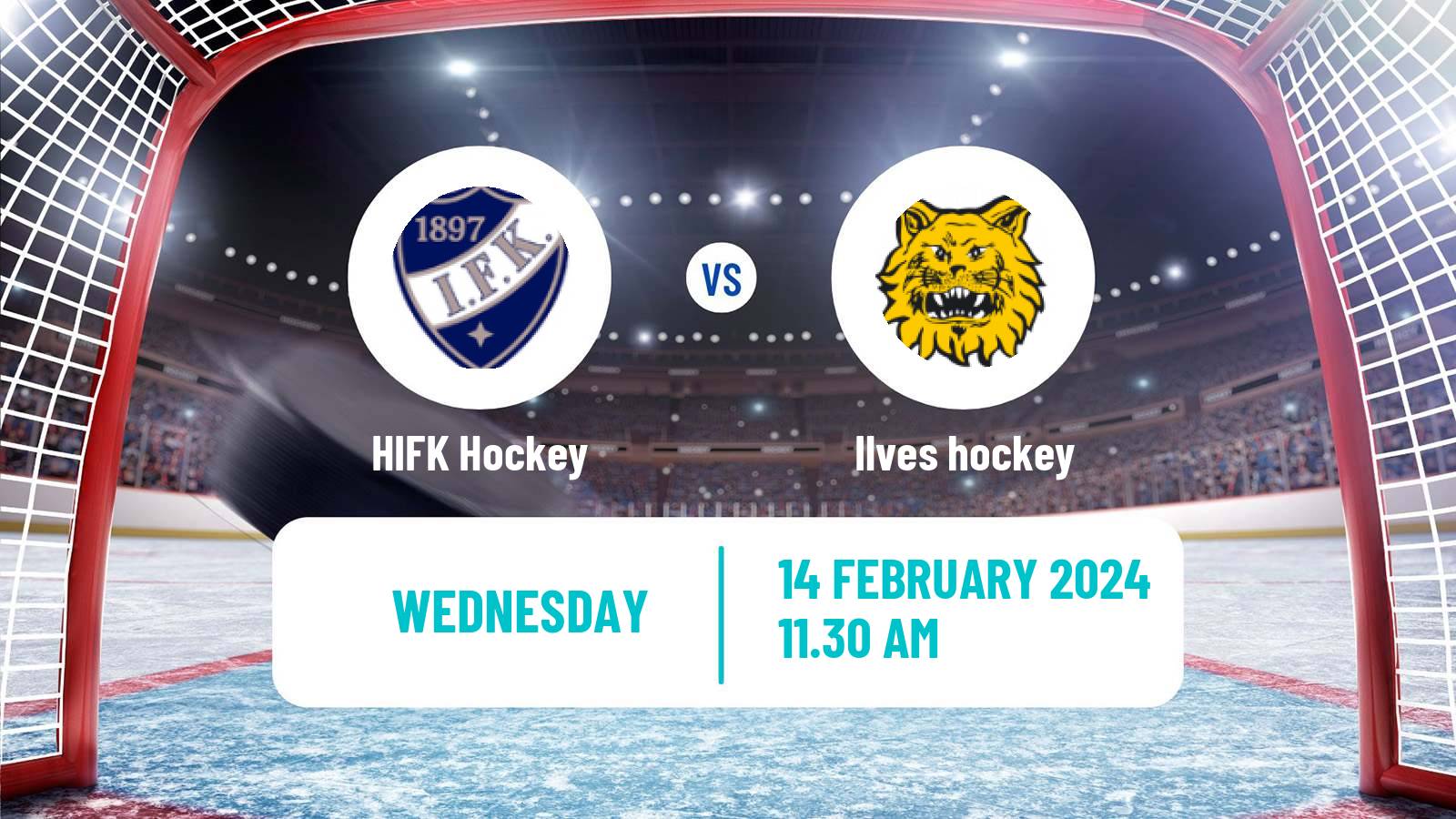 Hockey Finnish SM-liiga HIFK - Ilves