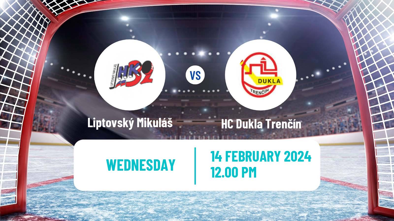 Hockey Slovak Extraliga Liptovský Mikuláš - HC Dukla Trenčín