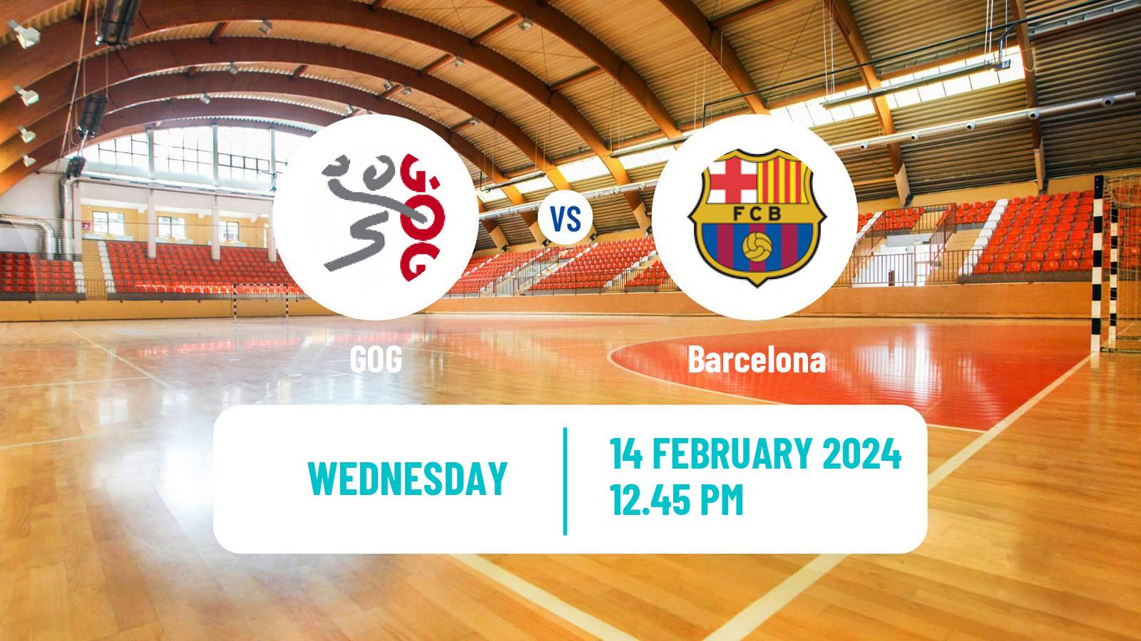 Handball EHF Champions League GOG - Barcelona