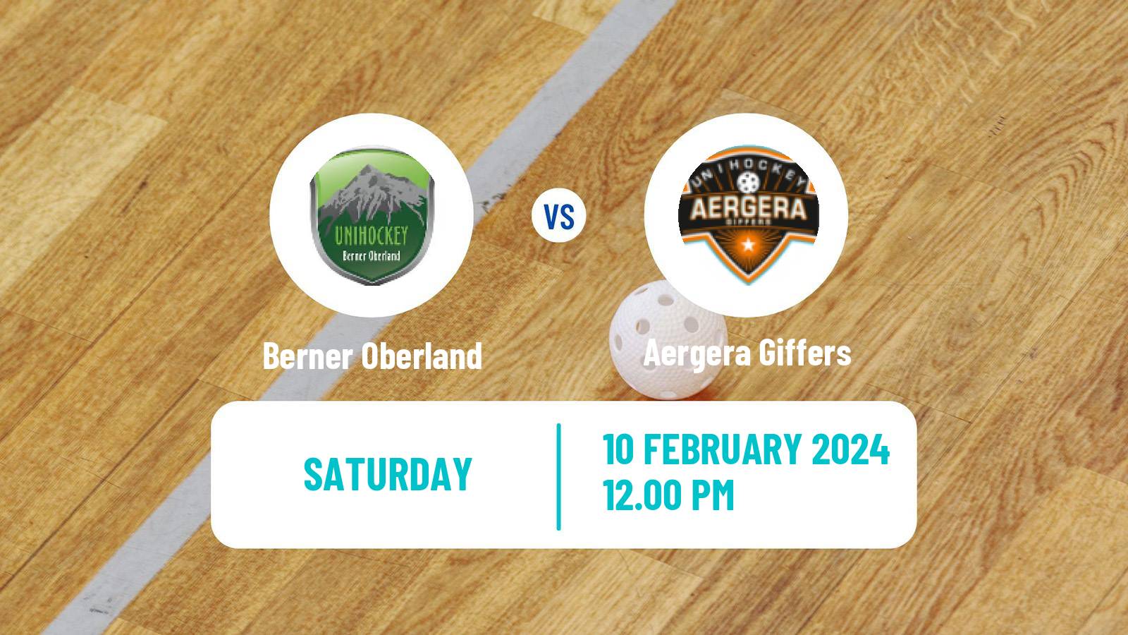 Floorball Swiss NLA Floorball Women Berner Oberland - Aergera Giffers