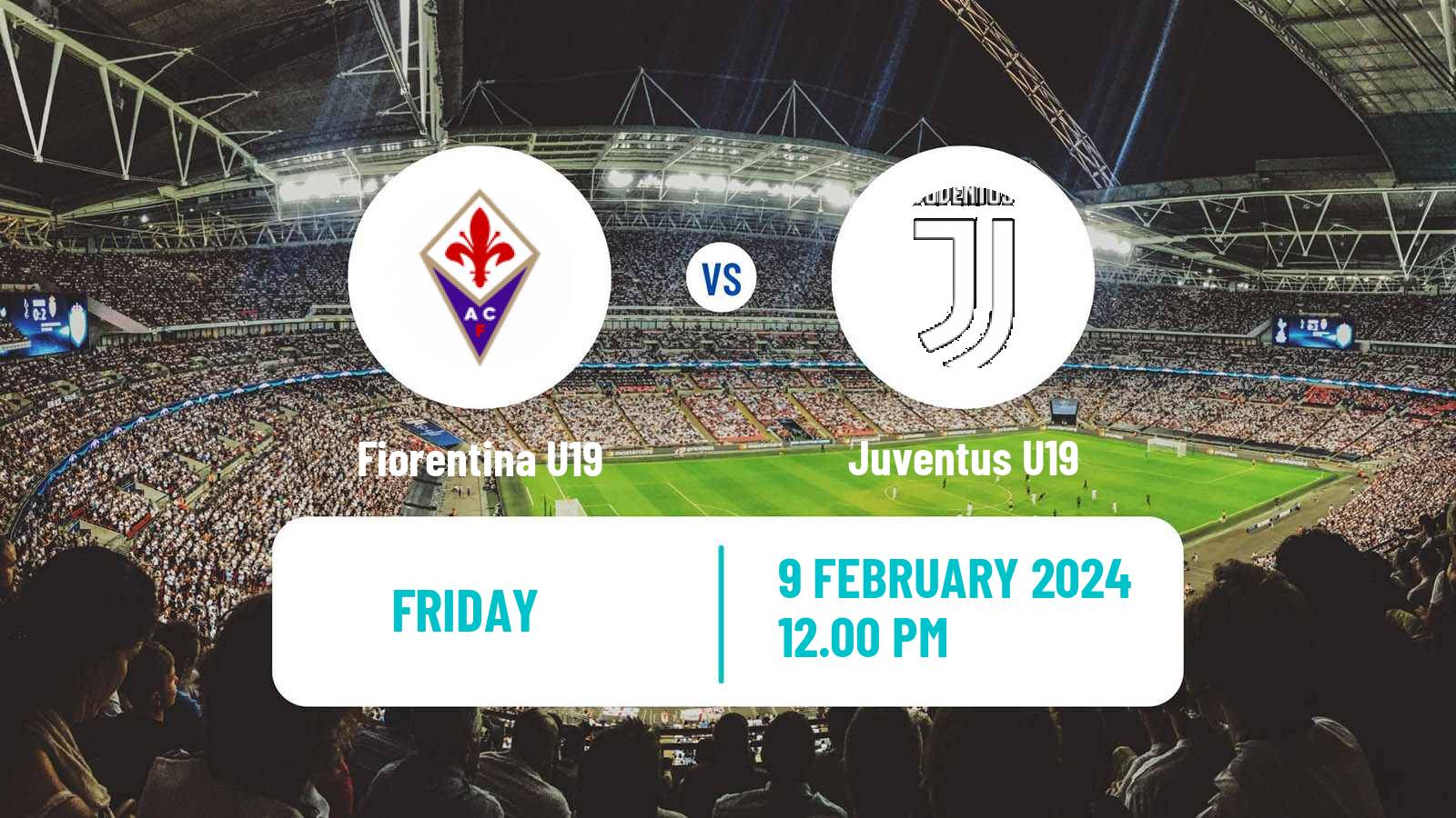 Soccer Italian Primavera 1 Fiorentina U19 - Juventus U19