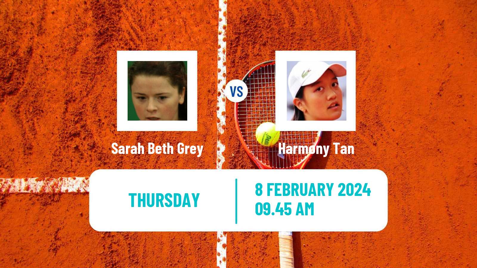 Tennis ITF W75 Grenoble Women Sarah Beth Grey - Harmony Tan