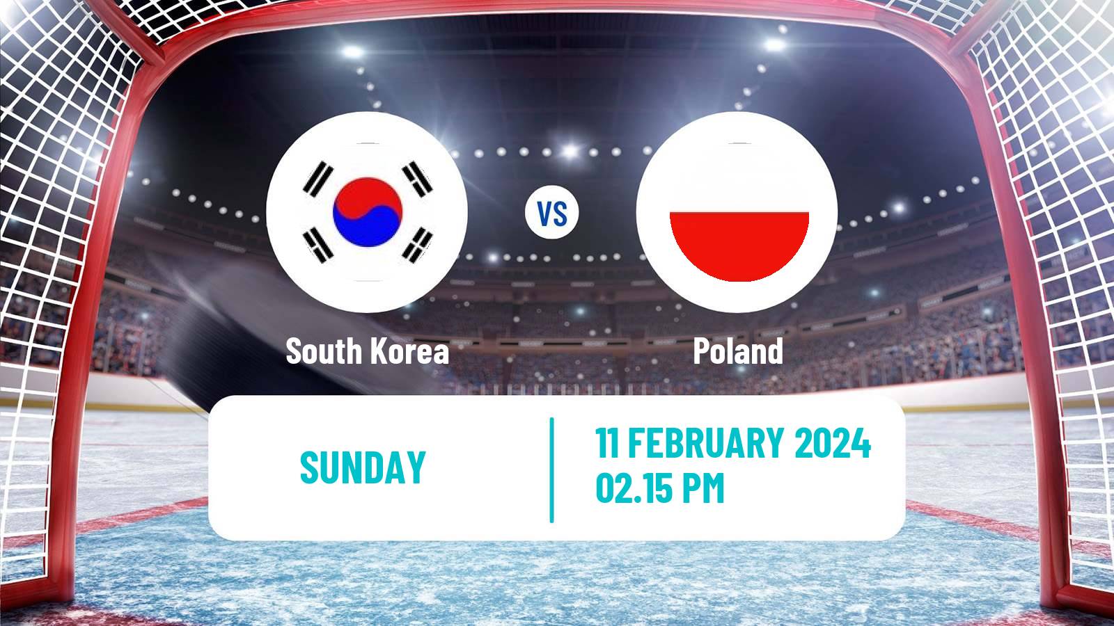 Hockey Winter Olympic Games - Ice Hockey South Korea - Poland