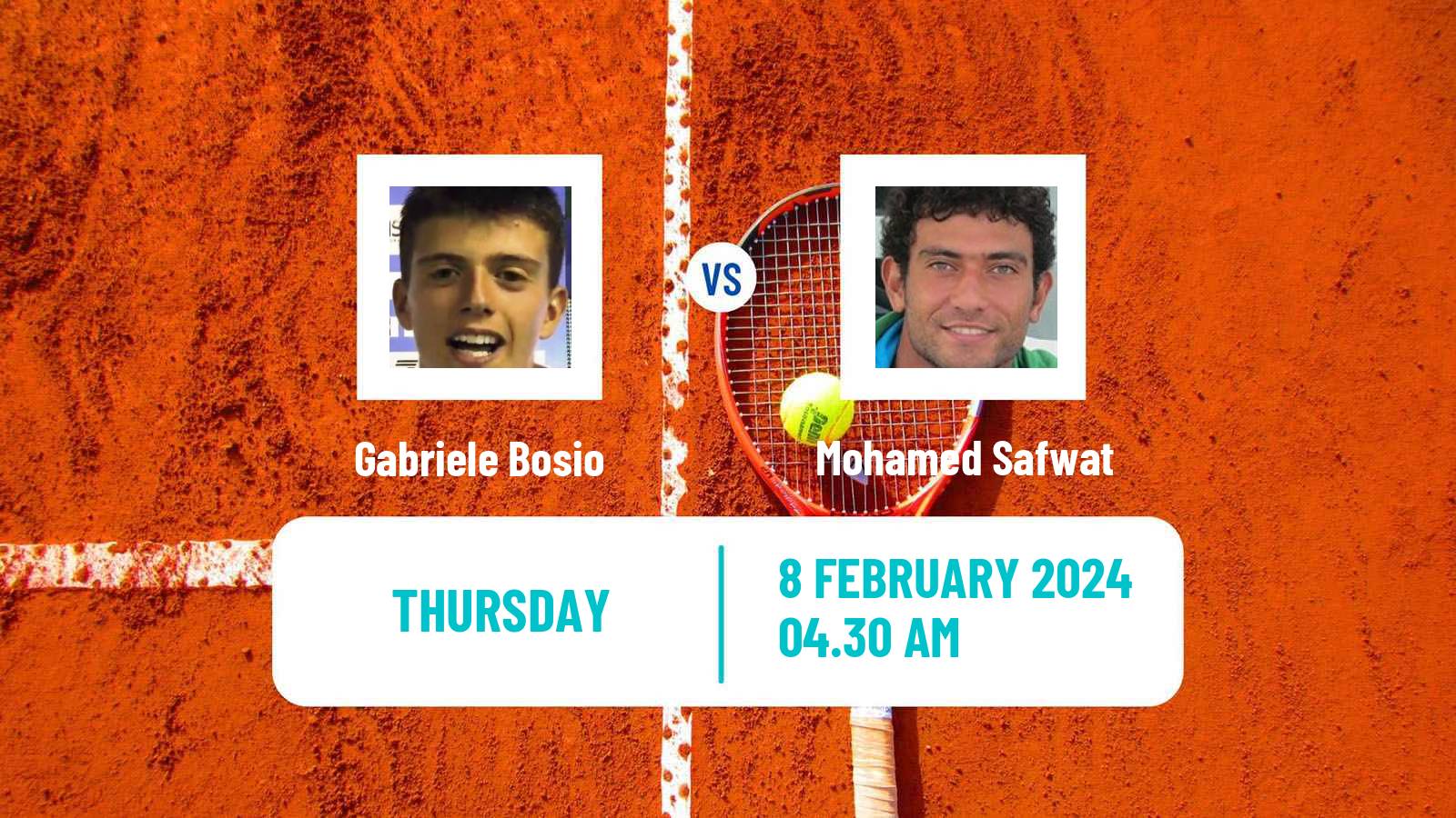 Tennis ITF M15 Sharm Elsheikh 2 Men Gabriele Bosio - Mohamed Safwat