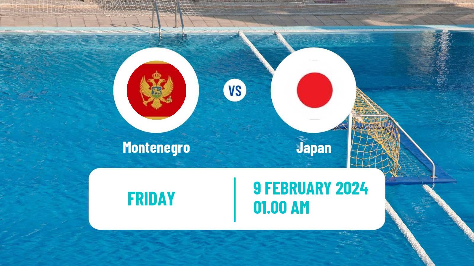 Water polo World Championship Water Polo Montenegro - Japan