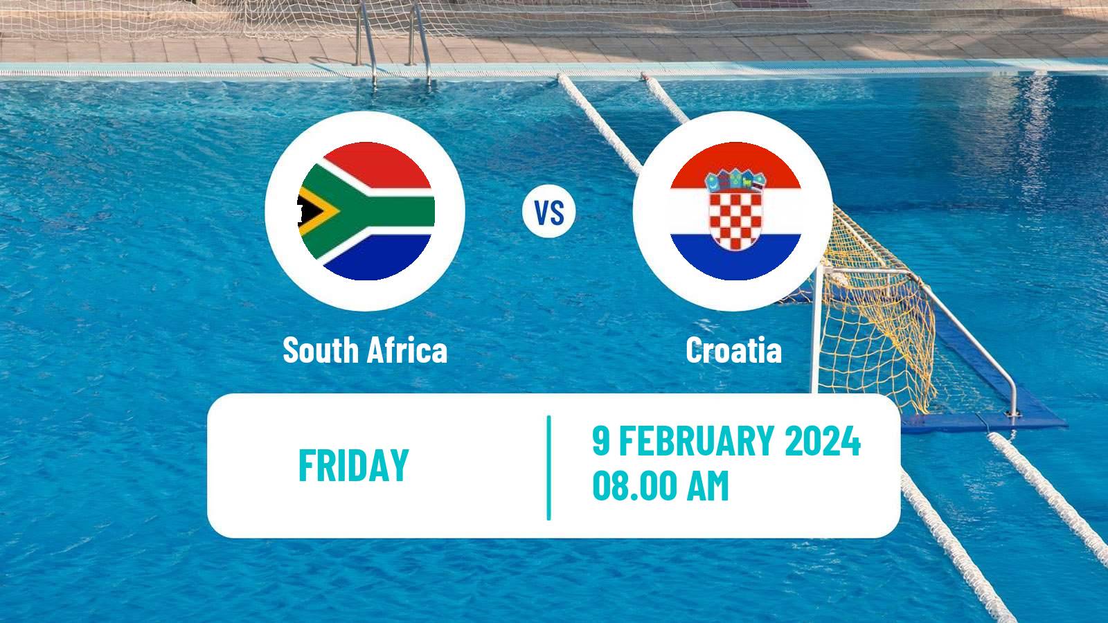 Water polo World Championship Water Polo South Africa - Croatia