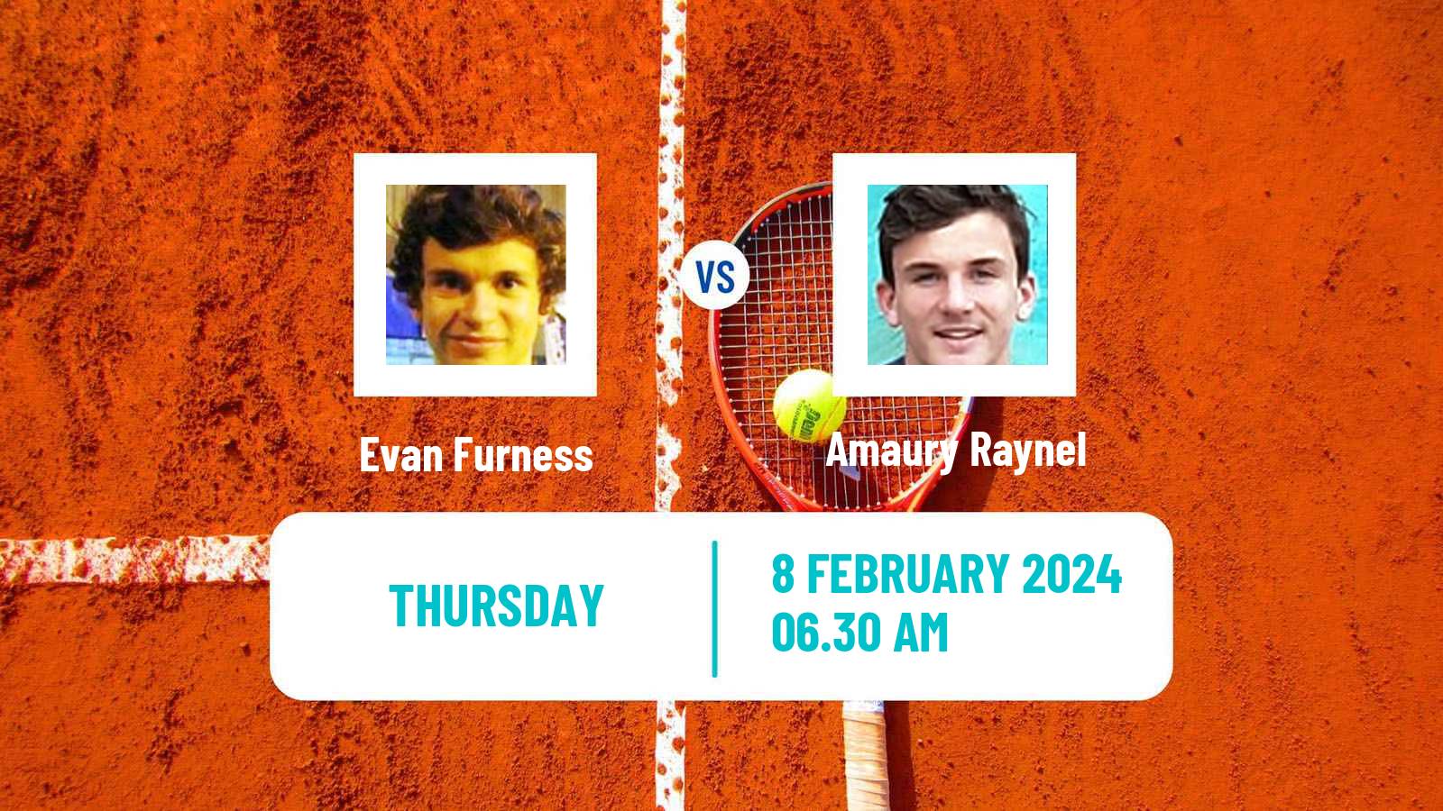 Tennis ITF M15 Grenoble Men Evan Furness - Amaury Raynel