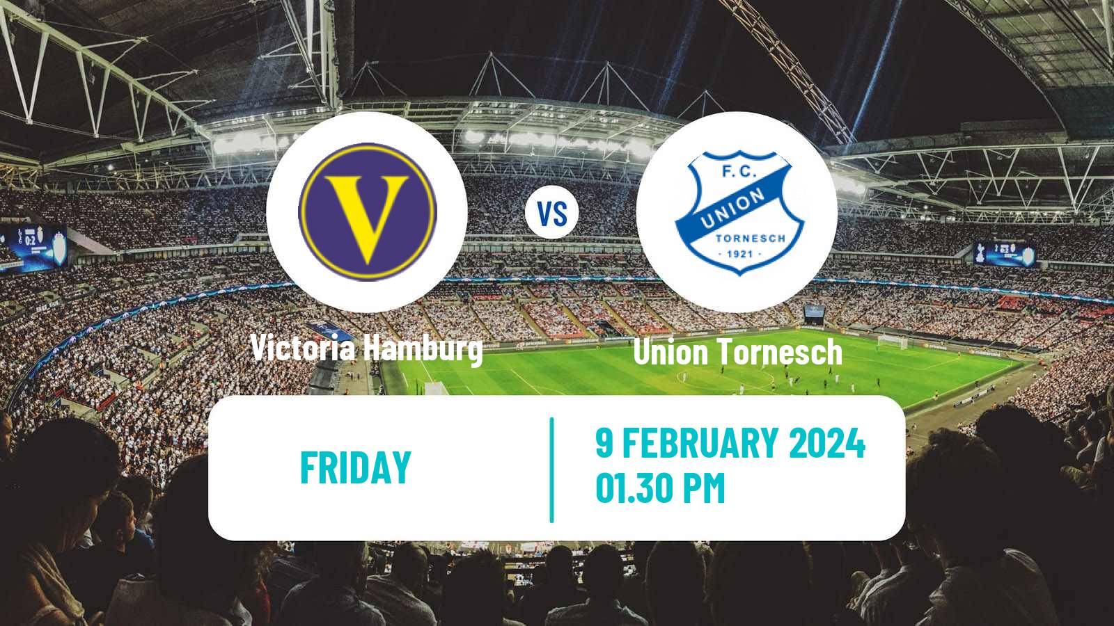 Soccer German Oberliga Hamburg Victoria Hamburg - Union Tornesch