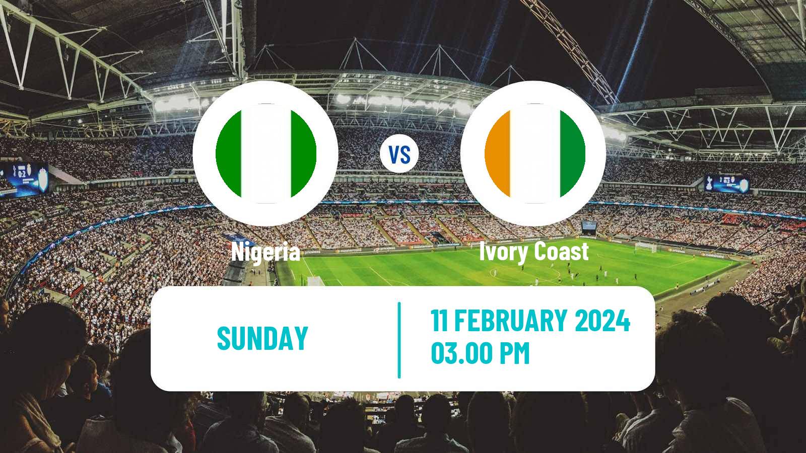 Soccer Africa Cup of Nations Nigeria - Ivory Coast