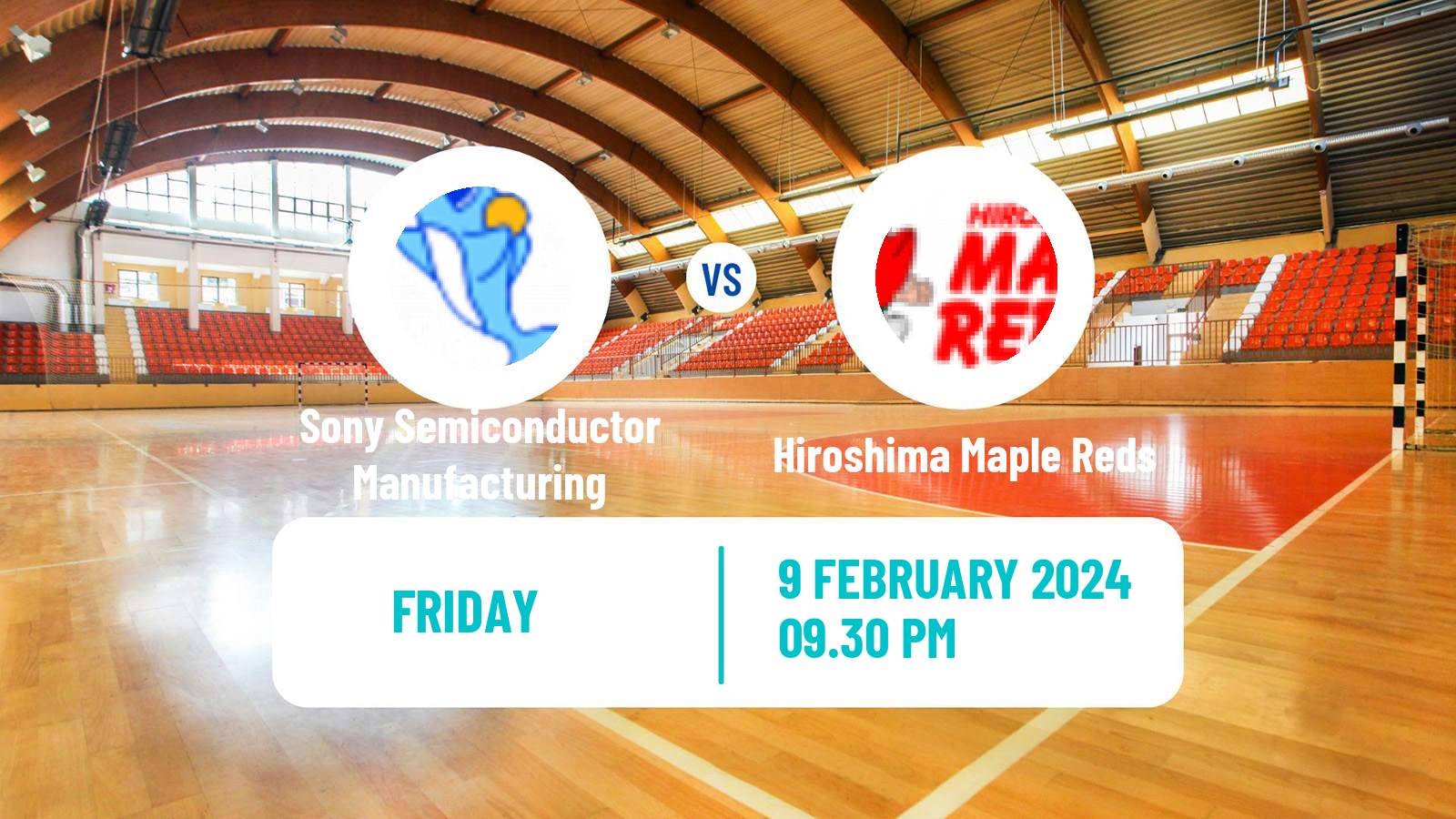 Handball Japan JHL Handball Women Sony Semiconductor Manufacturing - Hiroshima Maple Reds