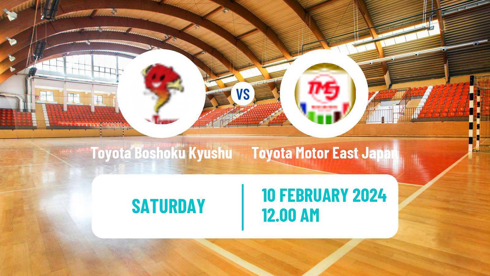 Handball Japan JHL Handball Toyota Boshoku Kyushu - Toyota Motor East Japan