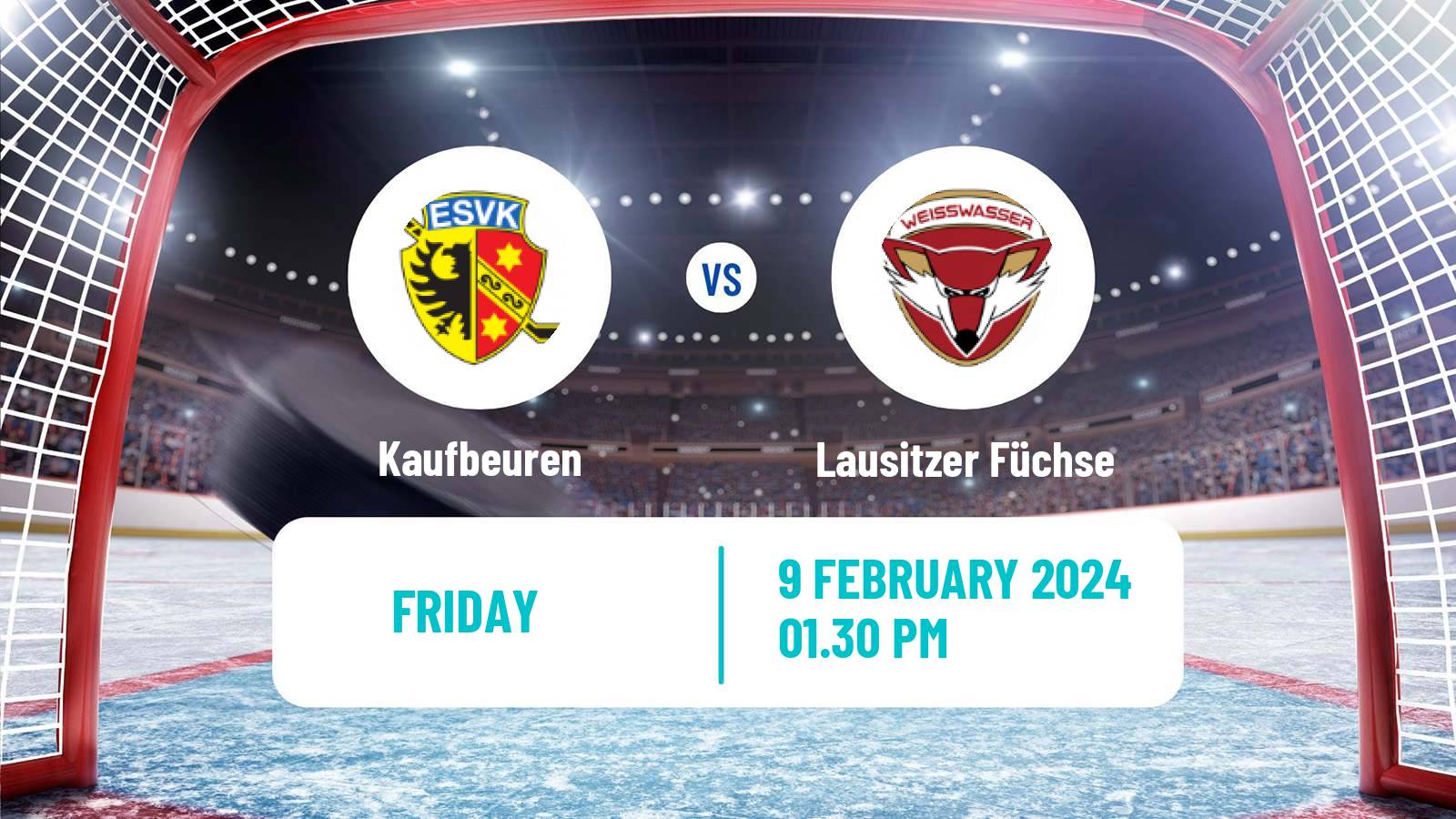 Hockey German DEL2 Kaufbeuren - Lausitzer Füchse