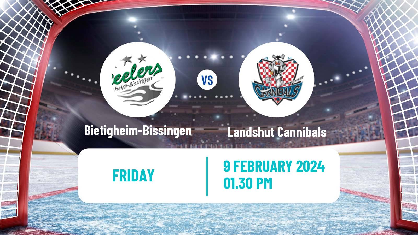 Hockey German DEL2 Bietigheim-Bissingen - Landshut Cannibals