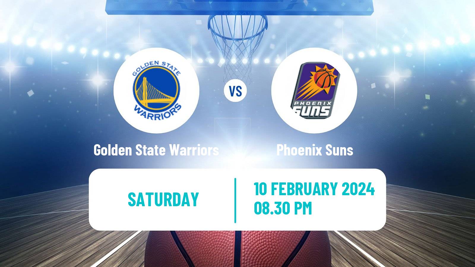 Basketball NBA Golden State Warriors - Phoenix Suns