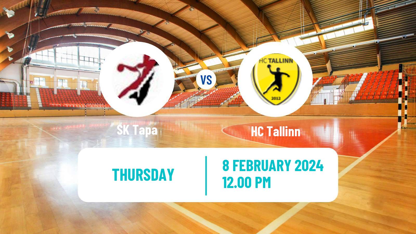 Handball Estonian Meistriliiga Handball Tapa - HC Tallinn