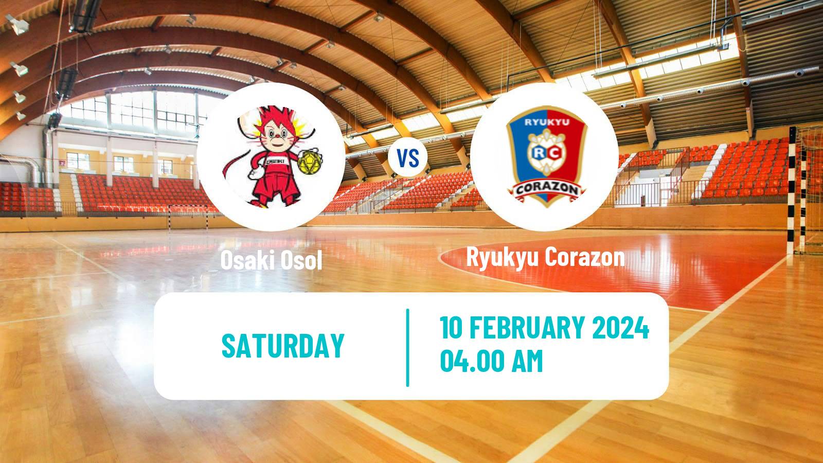 Handball Japan JHL Handball Osaki Osol - Ryukyu Corazon