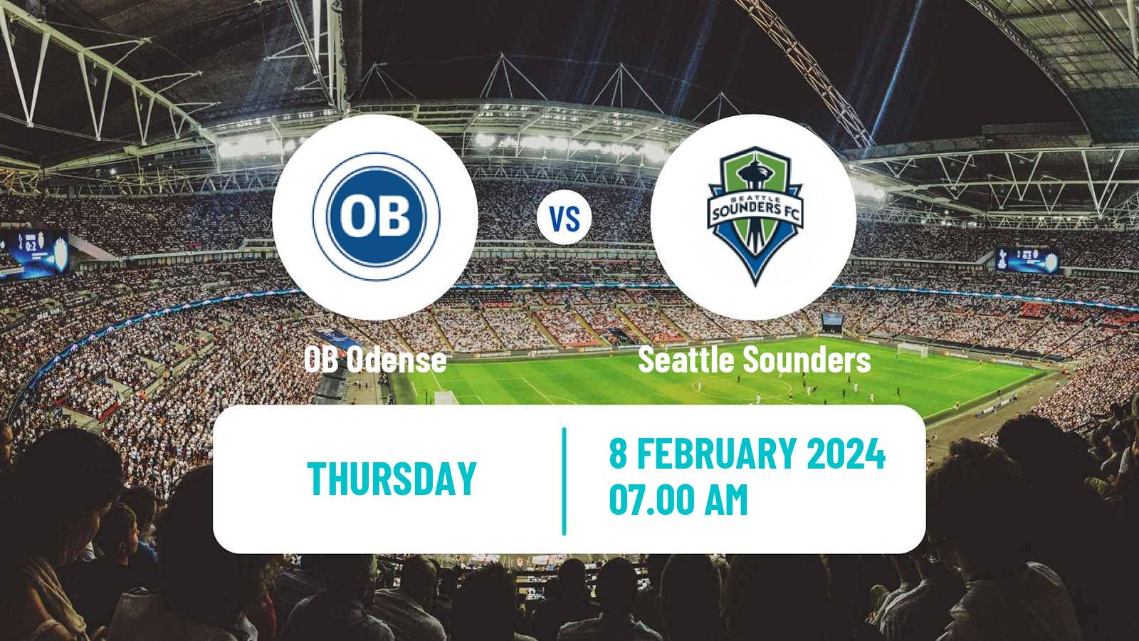 Soccer Club Friendly OB Odense - Seattle Sounders