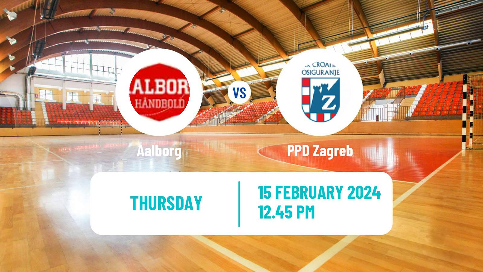 Handball EHF Champions League Aalborg - PPD Zagreb